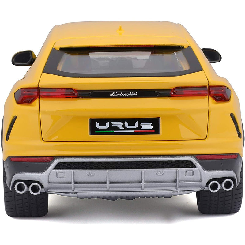 Bburago - 18-11042 - Lamborghini Urus 1/18 Miniature Vehicle, Yellow