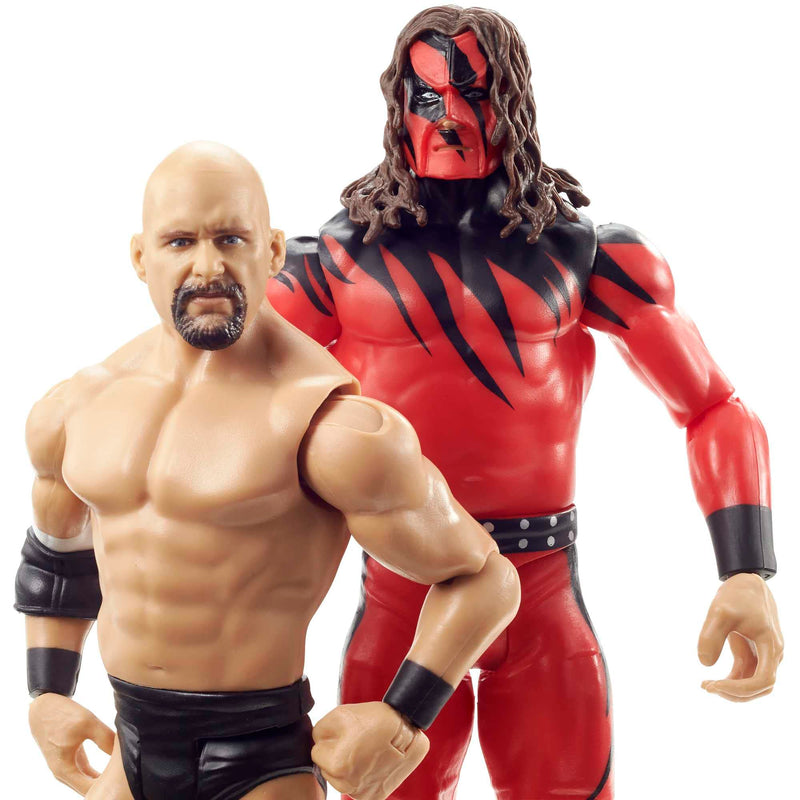 WWE Championship Showdown "Stone Cold" Steve Austin vs Kane 2-Pack Wrestling Action Figure