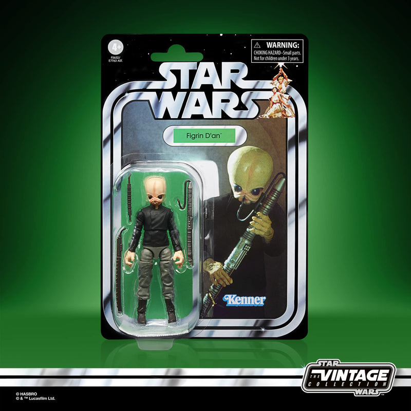 Star Wars Hasbro The Vintage Collection Figrin D’an Toy 3.75-Inch-Scale A New Hope Action Figure, Toys Kids 4 and Up, Multicolour (F5632)