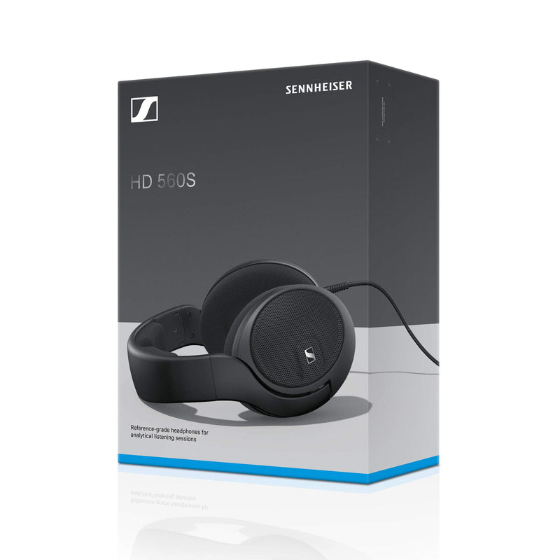 Sennheiser HD 560S, Open back reference-grade headphones for audio enthusiasts, Over Ear , Black