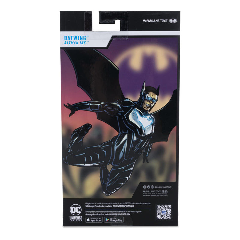 McFarlane Toys DC Universe Batwing 7-Inch Action Figure with upto 22 Moving Parts DC Comics, Ages 12+