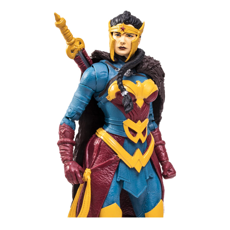 McFarlane Toys, 7-Inch DC Endless Winter Wonder Woman Action Figure with 22 Moving Parts, Collectible DC Figure with Unique Collectible Character Card – Ages 12+