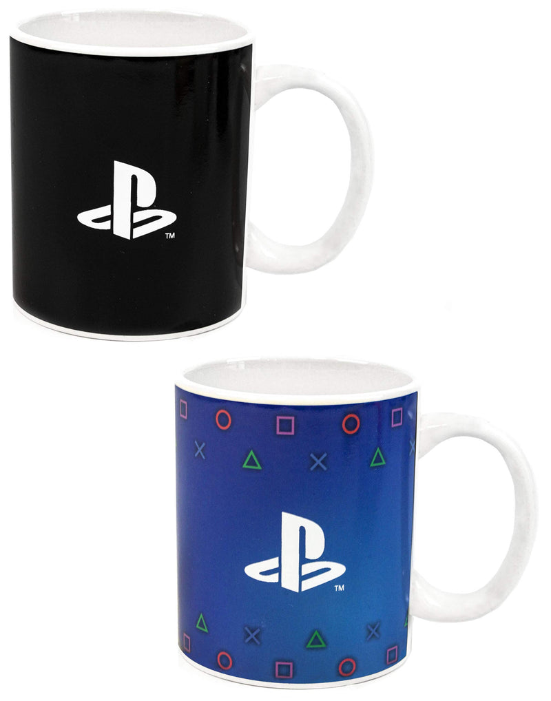 PlayStation Mug Gaming Heat Changing 11oz Cup for Kids and Adults