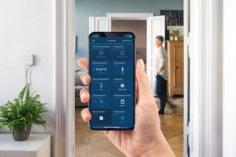 Bosch Smart Home Controller II, gateway controlling the Bosch Smart Home system, Smart Hub