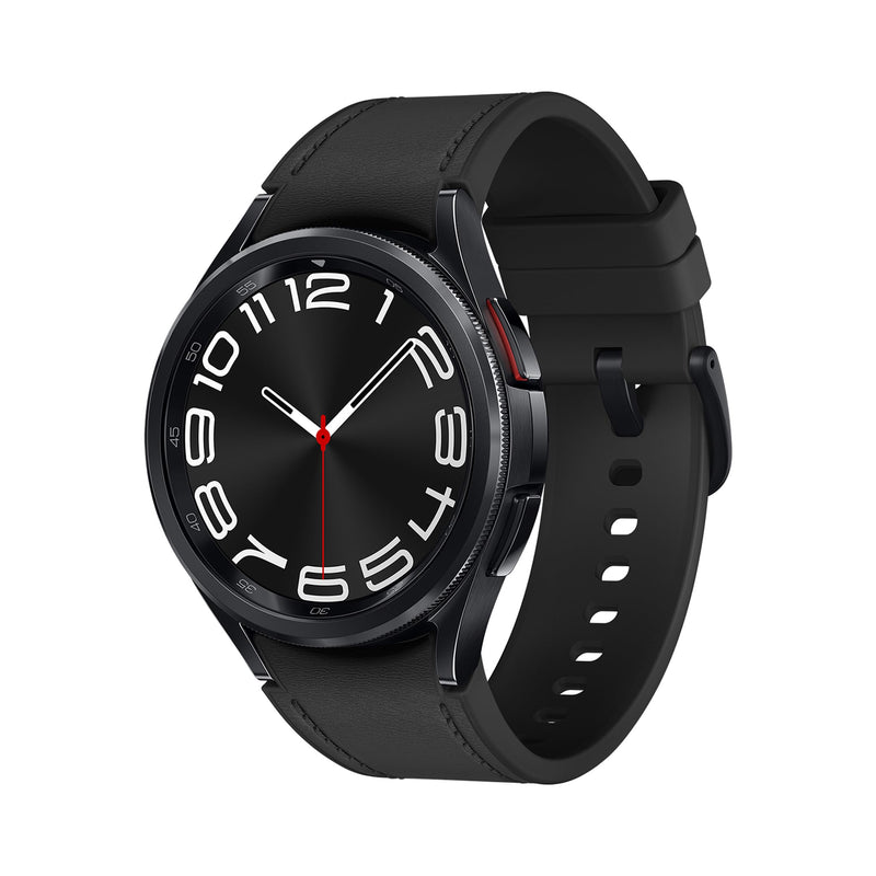 Samsung Galaxy Watch6 Classic Smart Watch, Fitness Tracker, Bluetooth, 43mm, Black, 3 Year Extended Manufacturer Warranty (UK Version)
