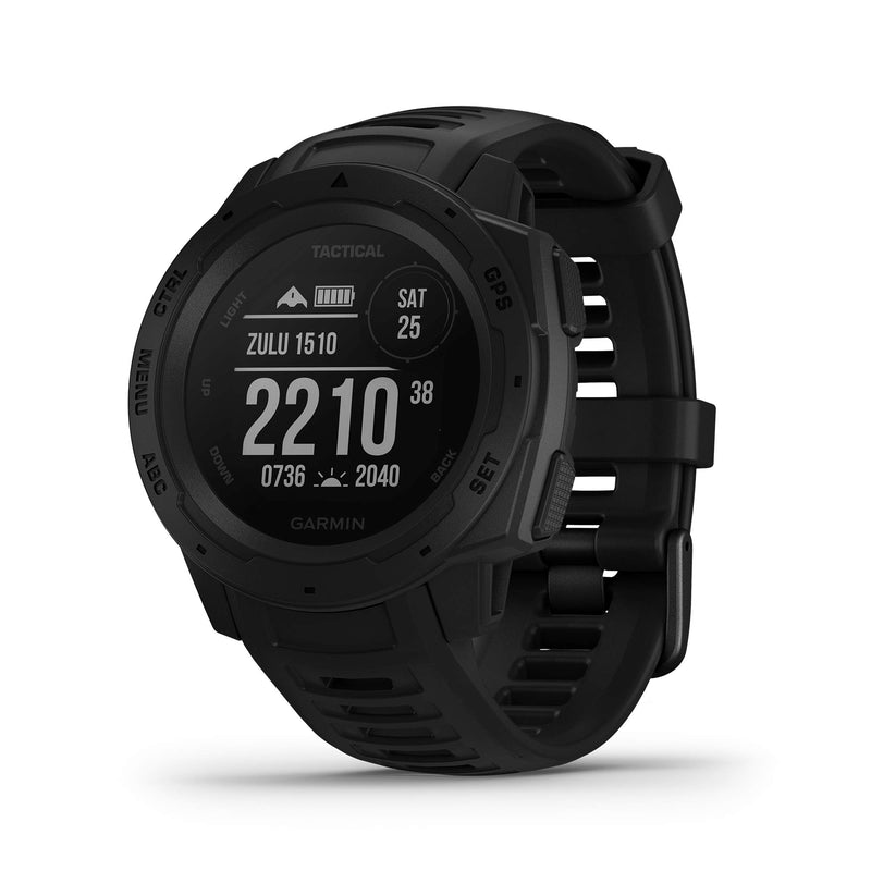 Garmin Instinct - Tactical Edition Rugged GPS Watch - Black