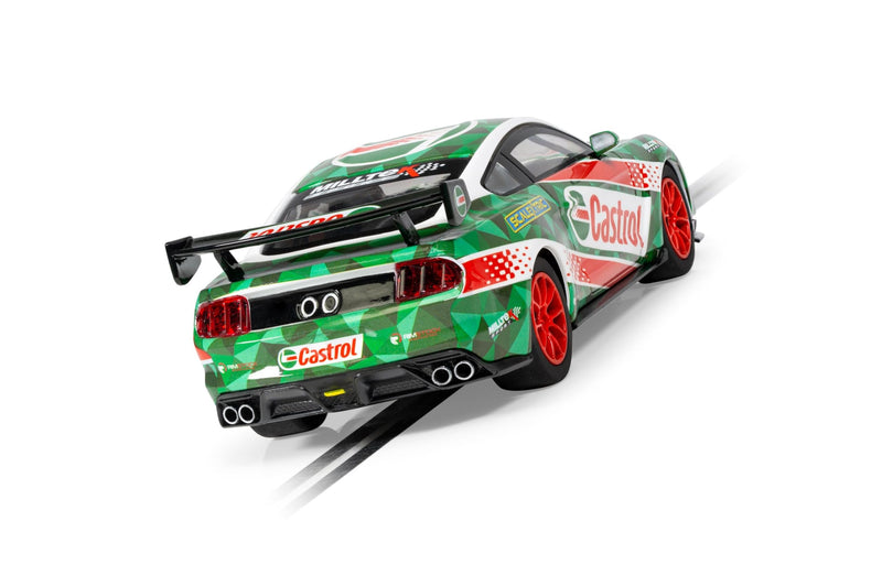 Scalextric C4327 Ford Mustang GT4 - Castrol Drift Car Cars - World Sport Champ / Endurance