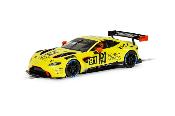 Scalextric C4446 Aston Martin Vantage – Penny Homes Ronan Murphy GT/Prototype GT3 Racing Slot Car