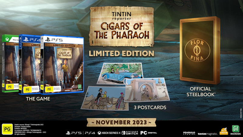 Tintin Reporter Cigars of the Pharaoh - Limited Edition (Xbox Series X)