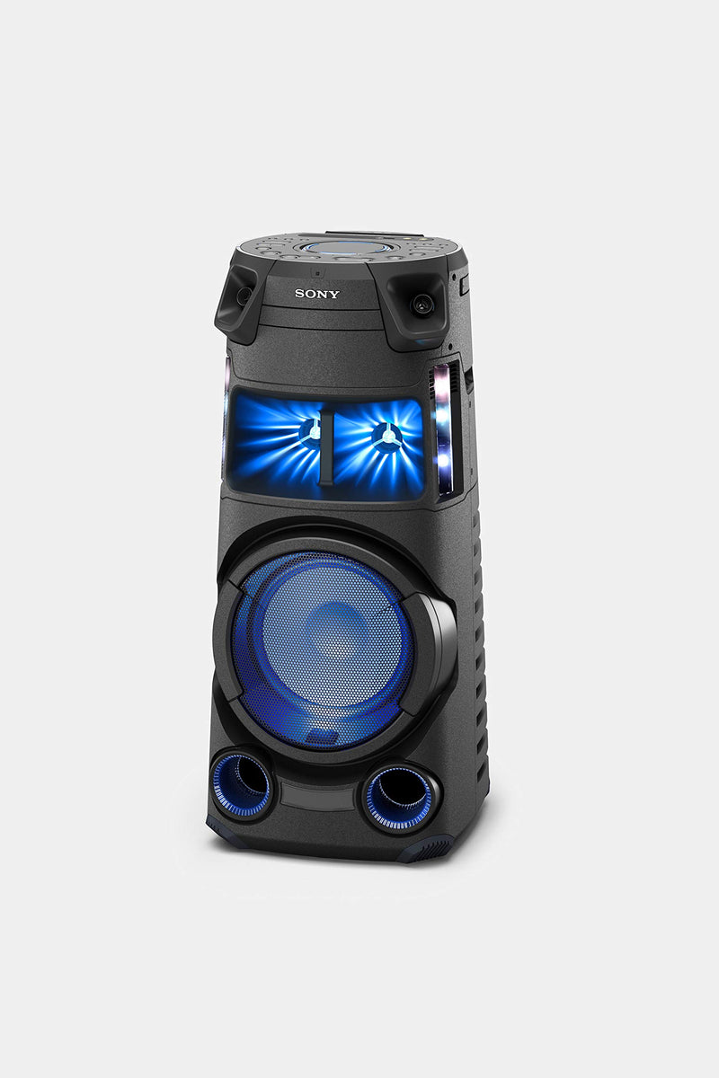 Sony MHC-V43D - High Power Bluetooth® Party Speaker with CD Player, Wide-Angled Party Sound, and Multicolour Lighting