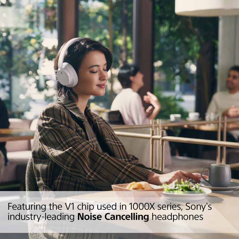 Sony WH-CH720N Noise Cancelling Wireless Bluetooth Headphones - Up to 35 hours battery life and Quick Charge - White