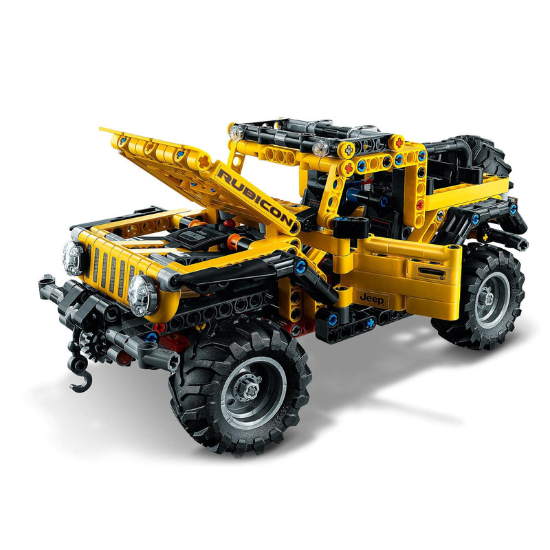 LEGO Technic Jeep Wrangler 42122 Building Kit; Let Kids Build a Stunning Model Version of the Jeep Wrangler Rubicon; Packed With Authentic Features, It Looks Just Like the Iconic 4X4 (665 Pieces)