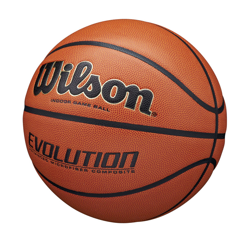 Wilson Men's Evolution Basketball EMEA, Brown, 7