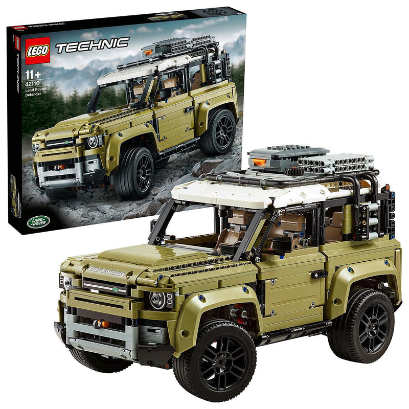 LEGO Technic 42110 Land Rover Defender, Maquette de Voiture a Construire, Idée Cadeau Jouet pour Enfant de 11 ans et +