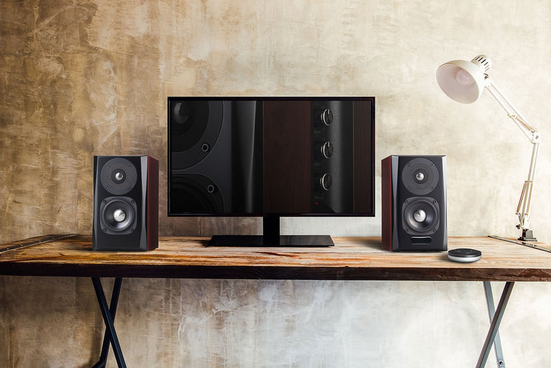 Edifier S350DB Bookshelf Speaker and Subwoofer 2.1 Speaker System Bluetooth v4.1 aptX Wireless Sound, Optical Input