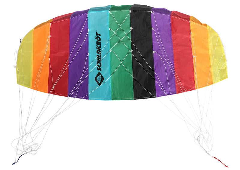 Schildkröt Dual Line Sport Kite 1.3, Two-Line Steering Foil, 8 Years, 55x125cm, Incl. 25 kp Polyester Cords, 2x25m on Winder, 3-6 Beaufort, 970450