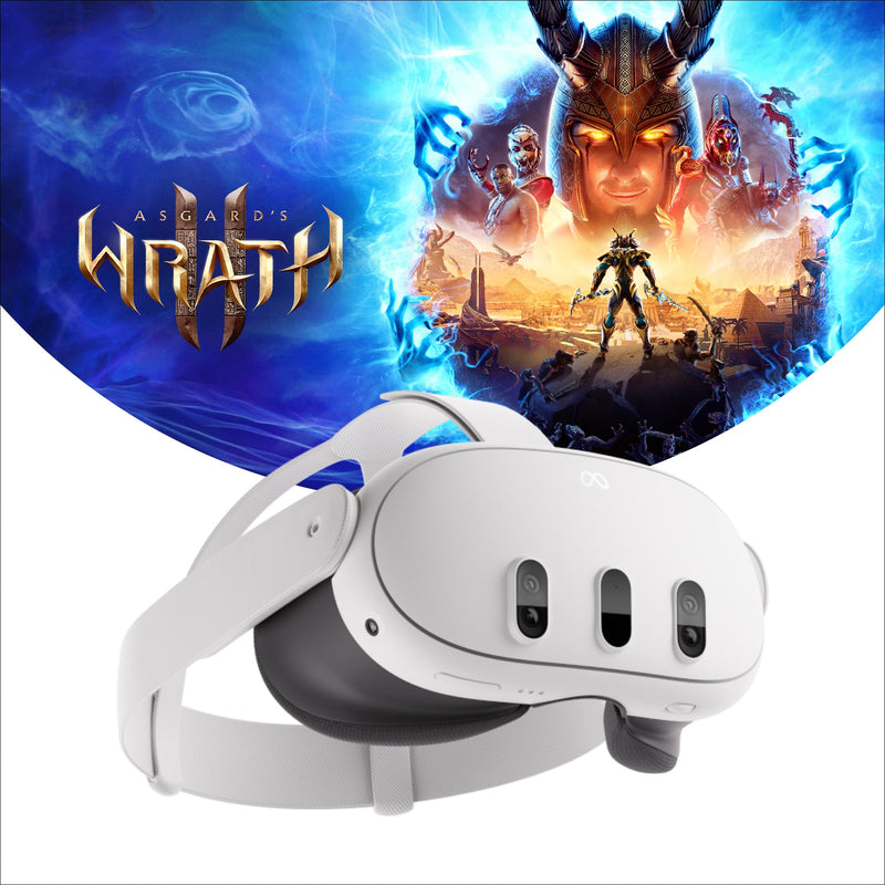 Meta Quest 3 128GB - Breakthrough mixed reality - Powerful performance - Get Asgard’s Wrath 2 Free