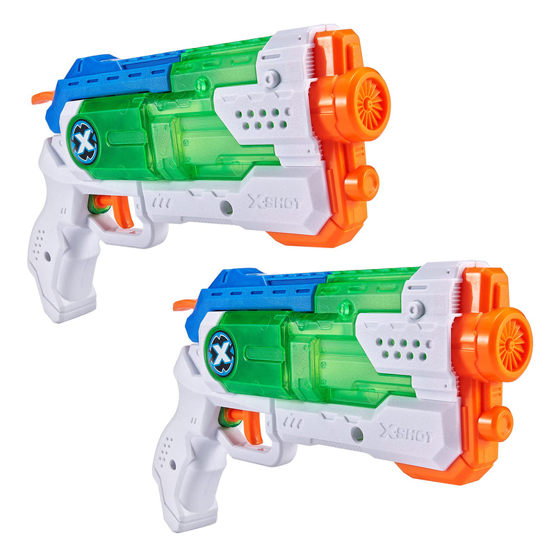 XSHOT 11839 X-Shot Warfare Micro + 2X Nano Water Gun, 4 Total Blaster, Fast-Fill Combo Pack