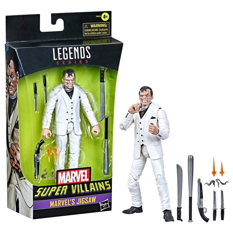 Hasbro - Marvel Legends Series Marvel'S Jigsaw Playsets Toy Figures, Multicolor (F34345L00)