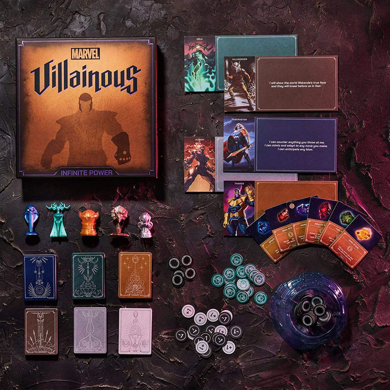 Ravensburger Marvel Villainous Infinite Power - Strategy Board Games for Adults and Kids Age 12 Years Up - Can Be Played as a Stand-Alone or Expansion