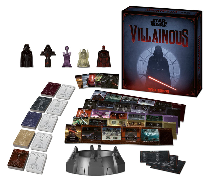 Ravensburger Star Wars Villainous Power of the Dark Side - Darth Vader - Expandable Strategy Family Board Games for Adults and Kids Age 10 Years Up - 2 to 5 Players (English Version)