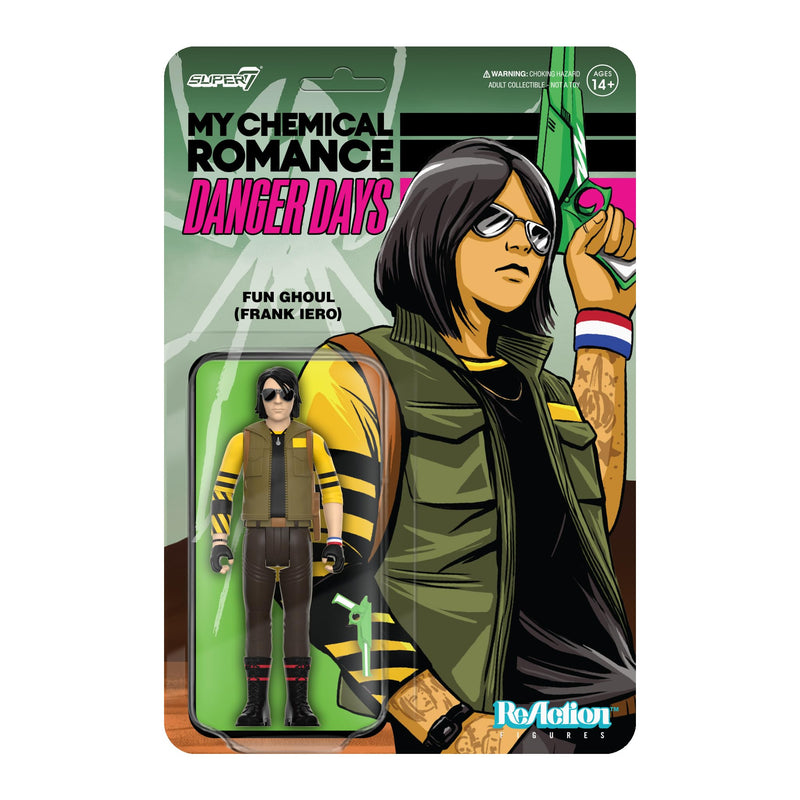 Super7 My Chemical Romance Reaction Figures Wave 01 (Danger Days) - Fun Ghoul (Unmasked) Action Figure