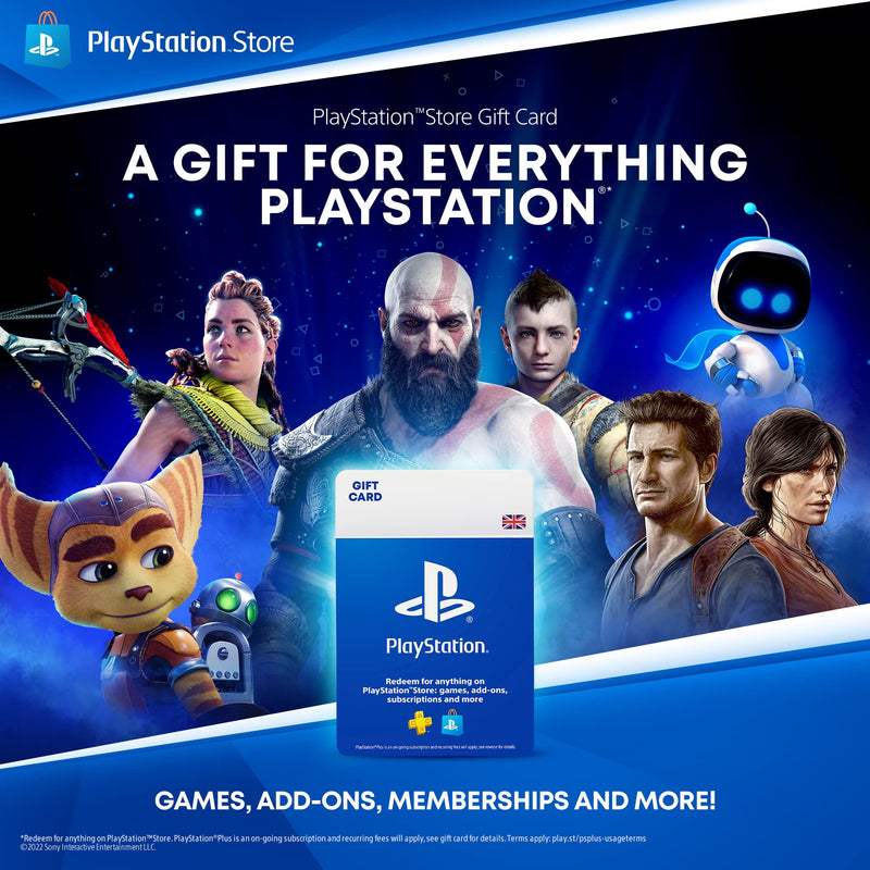 £80 PlayStation Store Gift Card | PSN UK Account [Code via Email]