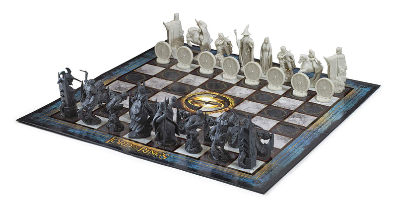 The Noble Collection The Lord of the Rings - Chess Set: Battle for Middle-Earth,Black, For 5 Players