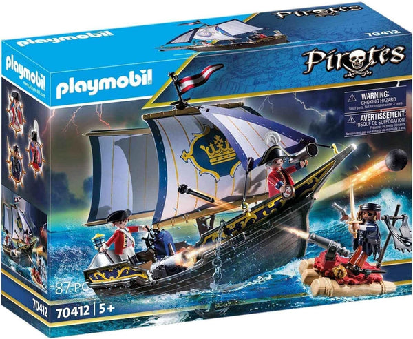 Playmobil 70412 Pirates Redcoat Caravel, Children Ages 4+