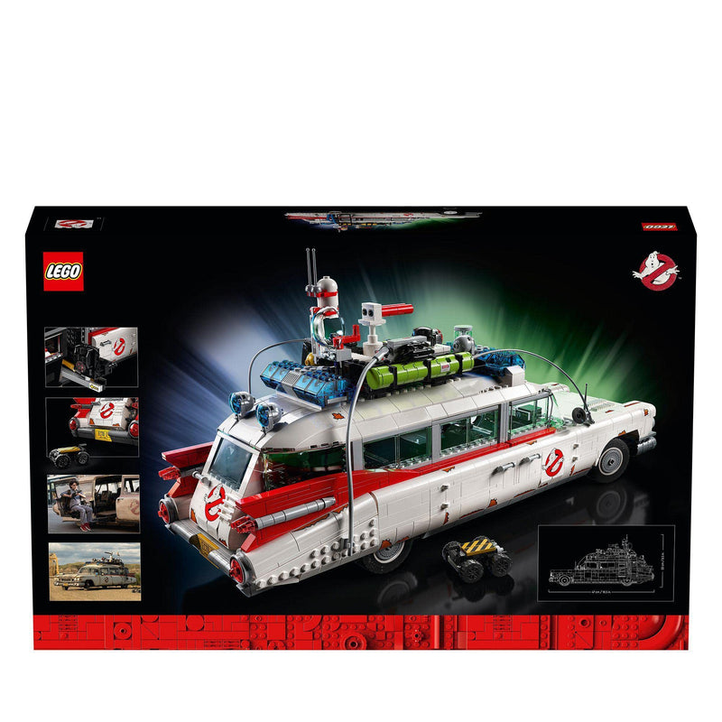 LEGO 10274 Icons Ghostbusters ECTO-1 Car Kit, Large Set for Adults, Gift Idea for Men, Women, Her, Him, Collectable Model for Display, Nostalgic Home Décor