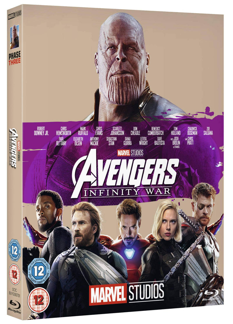 Marvel Studios Avengers: Infinity War [Blu-ray] [2018] [Region Free]