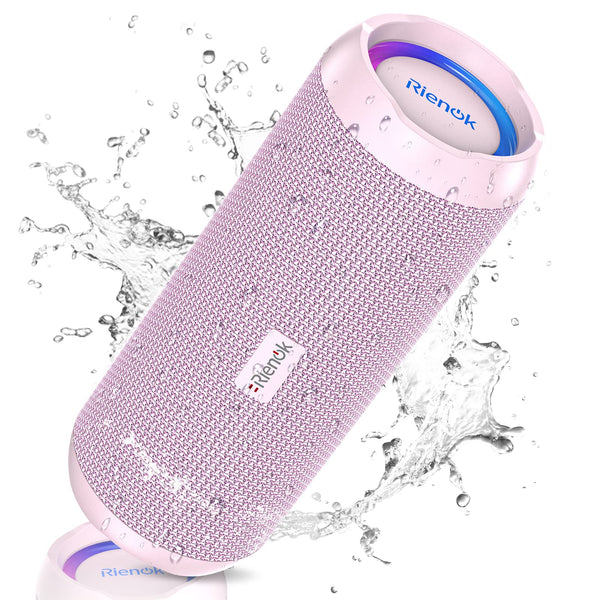 RIENOK Bluetooth Speaker Portable Wireless Bluetooth Speaker with 30W Enhanced Bass IPX7 Waterproof Bluetooth 5.3 Outdoor Speaker for Travel Sport