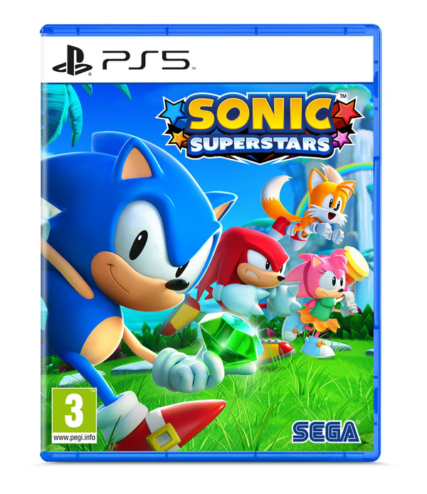 Sonic Superstars (Playstation 5) (Includes Comic Style Character Skins - Exclusive to Amazon.co.uk)