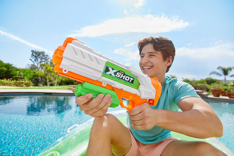 X-Shot Water Fast-Fill Epic Water Blaster, mailbox, White