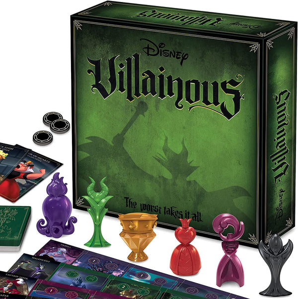 Ravensburger Disney Villainous Worst Takes It All - Expandable Strategy Family Board Games for Adults & Kids Age 10 Years Up - 2 to 6 Players - English Version
