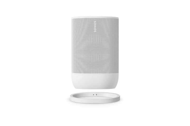 Sonos Move 2, Upgraded inside and out, our most powerful portable speaker delivers heart-pumping stereo sound wherever you want. (White)
