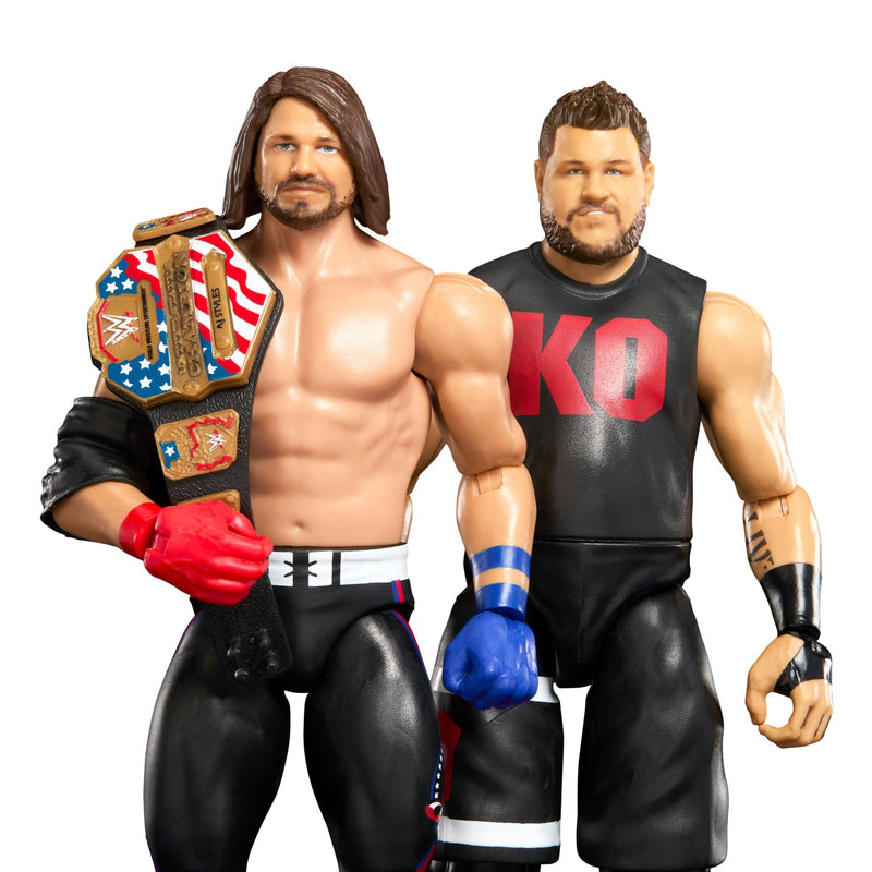 WWE Action Figure 2-Pack Championship Showdown Battle Pack with WWE Championship Title, HTW04