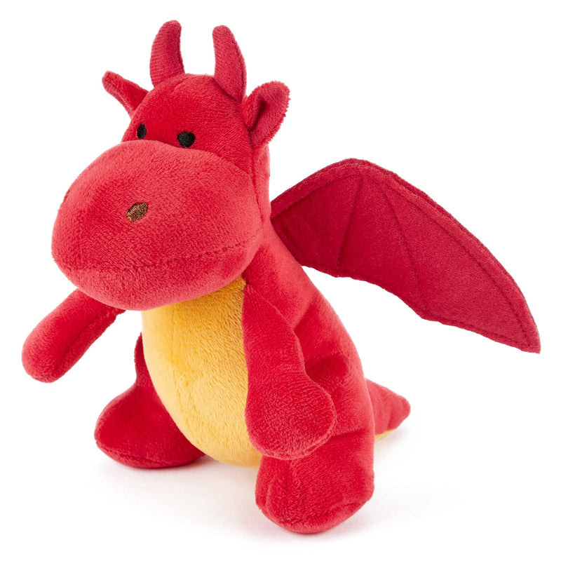 Zappi Co Children's Soft Cuddly Plush Toy Animal - Perfect Perfect Soft Snuggly Playtime Companions for Children (12-15cm /5-6") (Dragon)
