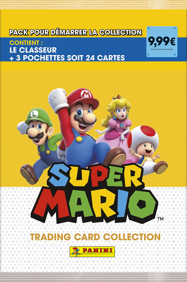 Panini Super Mario Trading Card Collection - Starter Pack