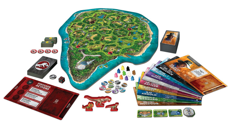 Ravensburger Jurassic Park Danger! Adventure Strategy Board Game for Kids & Adults Age 10 Years Up - Family Games - 2 to 5 Players