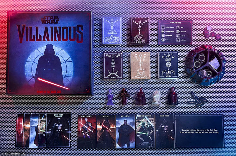 Ravensburger Star Wars Villainous Power of the Dark Side - Darth Vader - Expandable Strategy Family Board Games for Adults and Kids Age 10 Years Up - 2 to 5 Players (English Version)