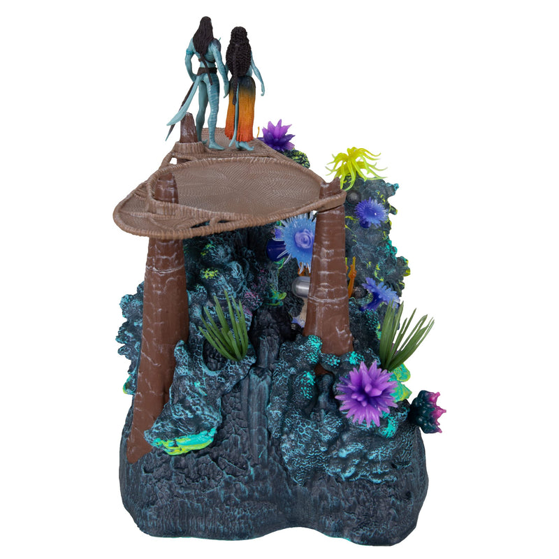 McFarlane Toys, Disney Avatar, World of Pandora Metkayina Reef with Tonowari and Ronal Avatar Movie Action Figure Set, Disney Toys Collectible Figure – Ages 8+