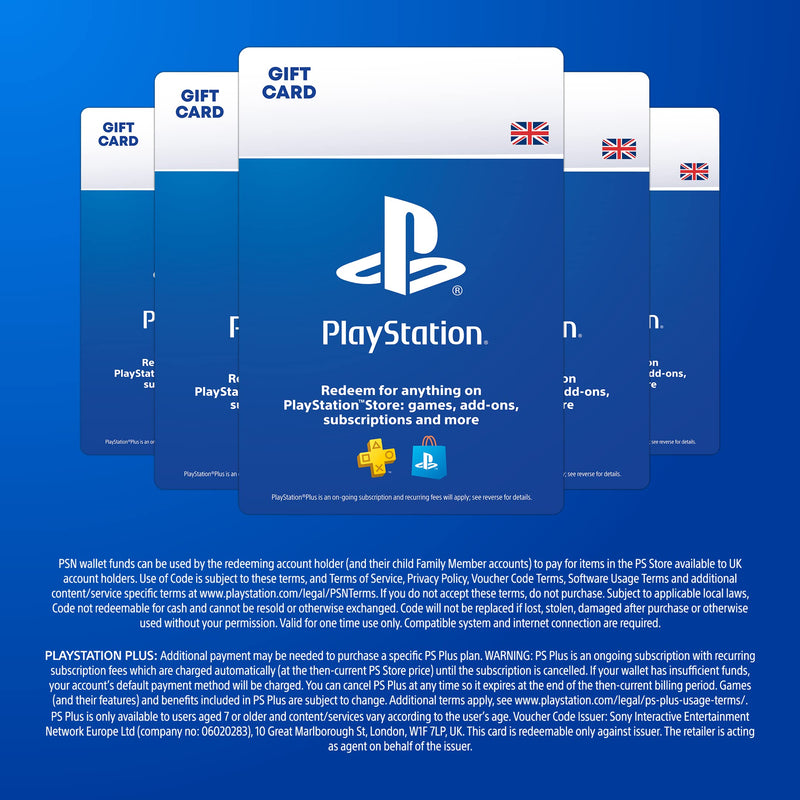 £80 PlayStation Store Gift Card | PSN UK Account [Code via Email]