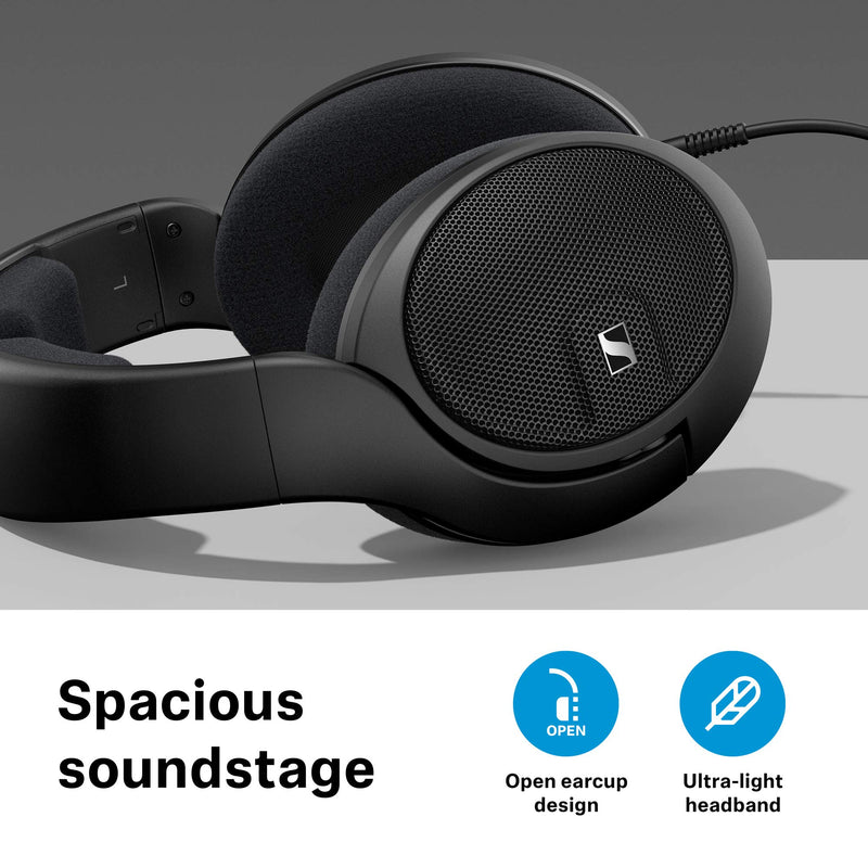 Sennheiser HD 560S, Open back reference-grade headphones for audio enthusiasts, Over Ear , Black