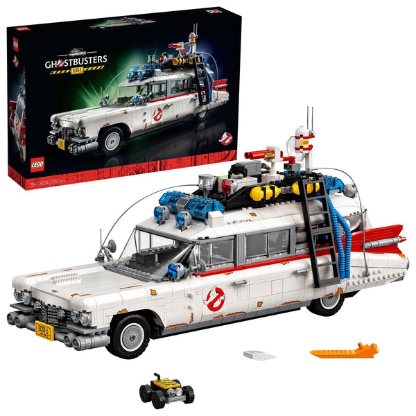 LEGO 10274 Icons Ghostbusters ECTO-1 Car Kit, Large Set for Adults, Gift Idea for Men, Women, Her, Him, Collectable Model for Display, Nostalgic Home Décor