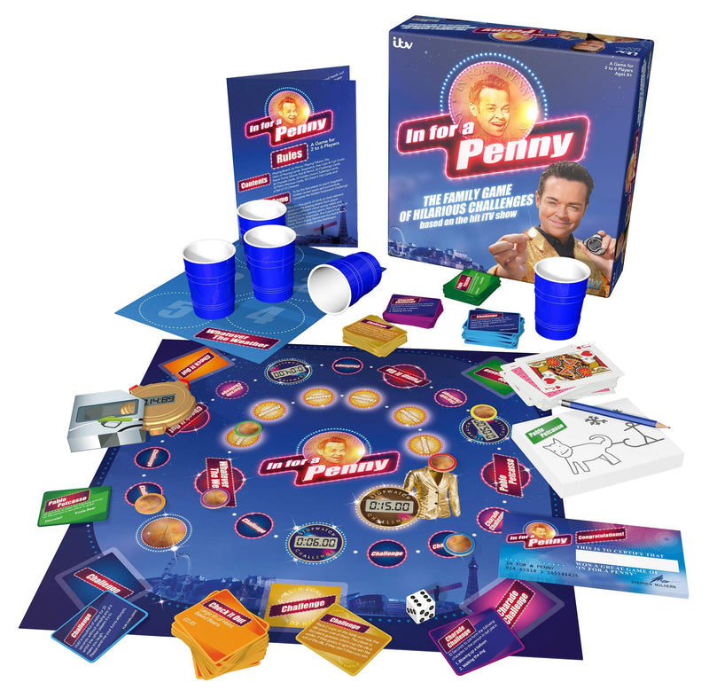 Big Sky Games | In for a Penny | Board Game | Ages 8+ | 2-6 Players | 60 Minute Playing Time