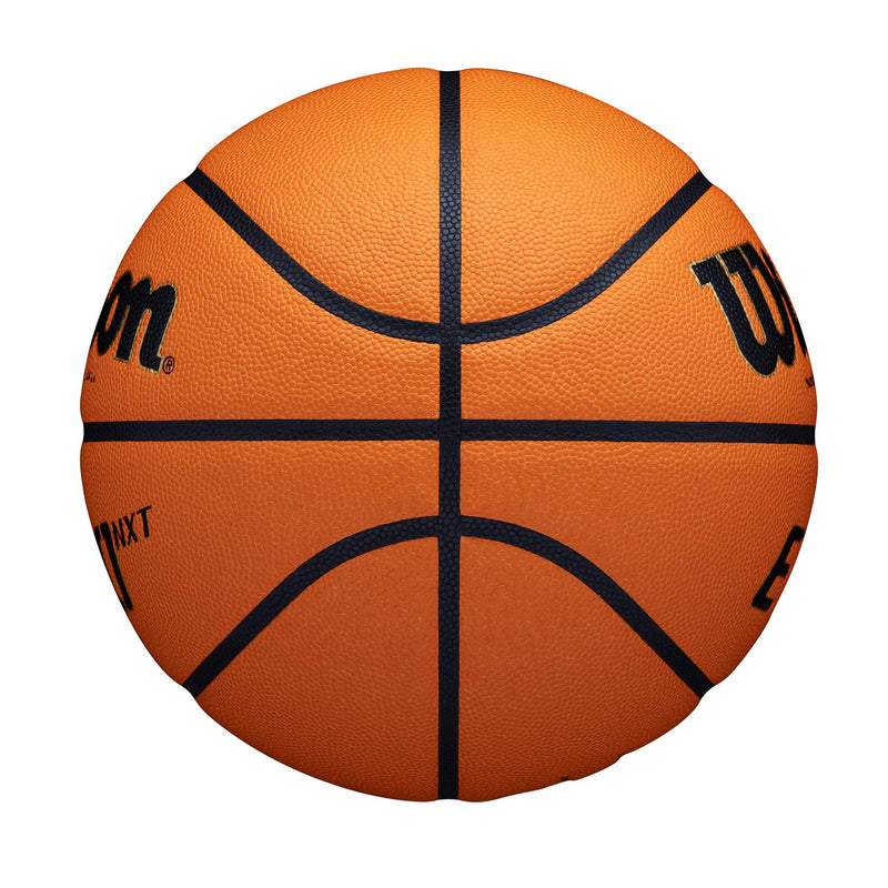 Wilson Basketball EVO NXT FIBA GAME BALL, Mixed Leather, Ideal for Indoor, Size 7, Brown, WTB0965XB