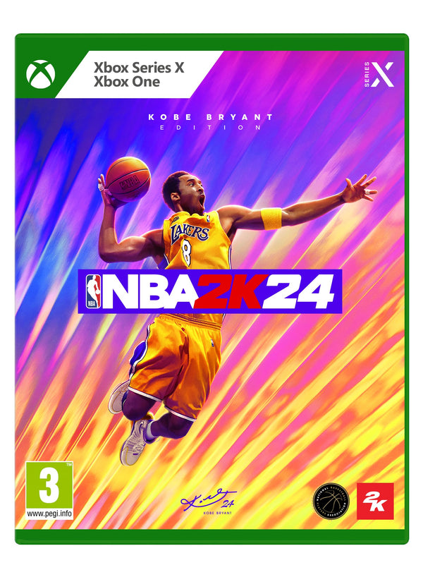 NBA 2K24 Xbox 1/X Kobe Bryant Edition + Amazon Exclusive Bonus DLC