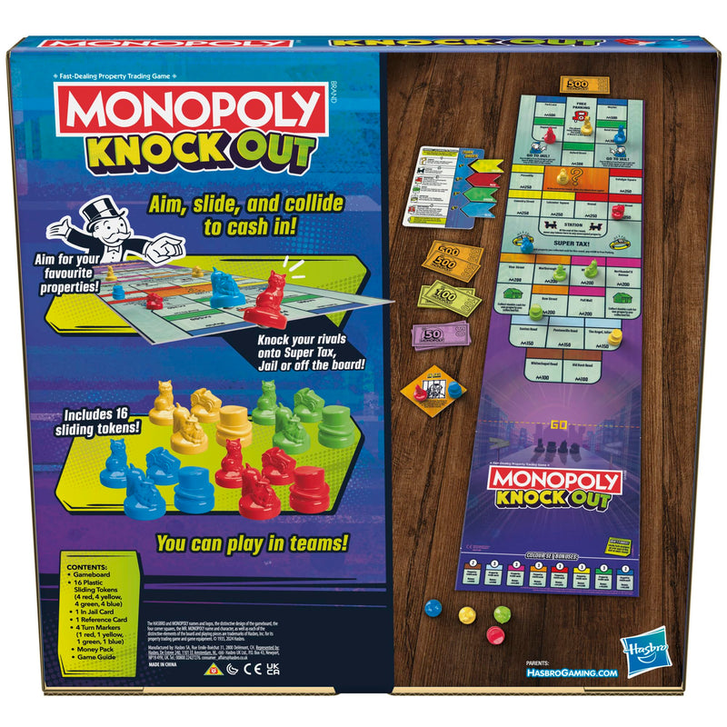 Monopoly Knockout Family Party Board Game - Amazon Exclusive