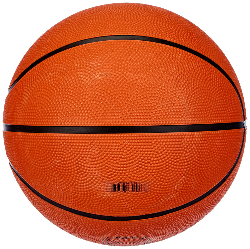 Wilson Men's MVP Basketball Rough Surfaces, Asphalt, Synthetic Floors, Orange/Black, 7